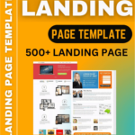 Landing page template